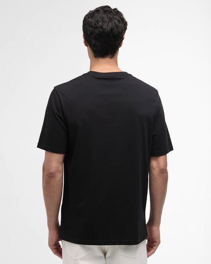 Barbour International Mens Essential Graphic T-Shirt - Black