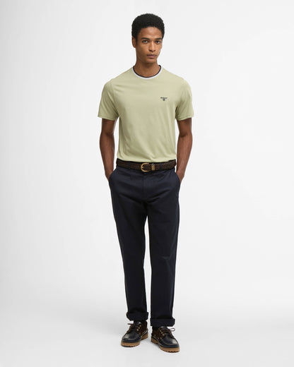 Barbour Cornsay Mens Tailored T-Shirt - Sea Green | CHO | Designer Mens T-Shirts