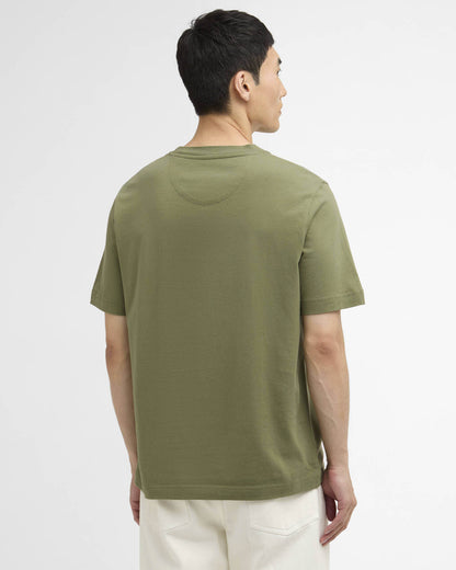 Barbour International Walde Mens Photographic T-Shirt - Olivine | CHO | Designer Mens T-Shirts