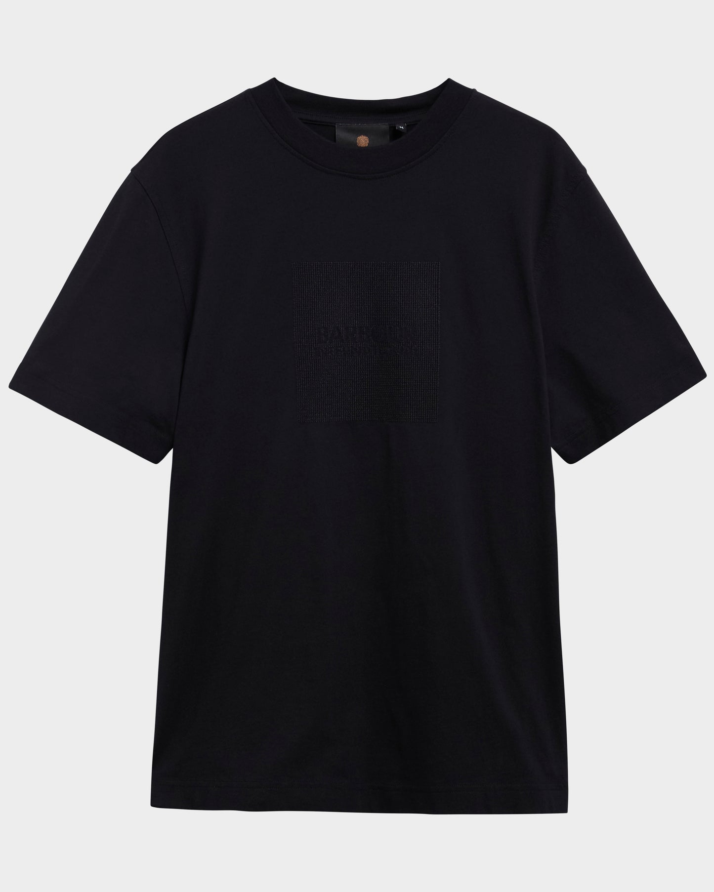 Barbour International Mens 90th Anniversary T - Shirt - Black | CHO | Designer Mens T - Shirts