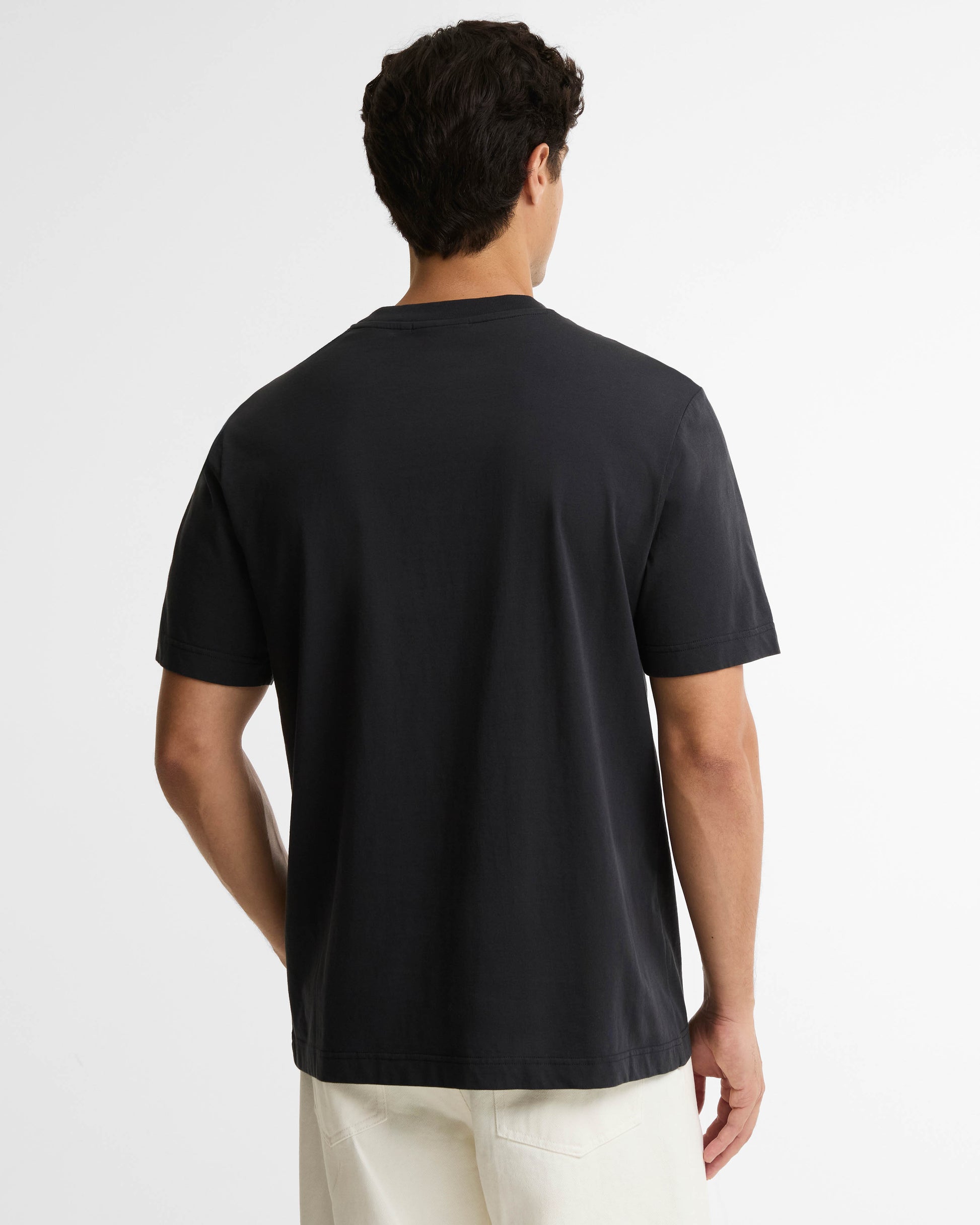 Barbour International Triton Mens T - Shirt - Black | CHO | Designer Mens T - Shirts