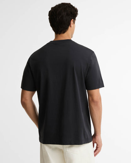 Barbour International Triton Mens T - Shirt - Black | CHO | Designer Mens T - Shirts
