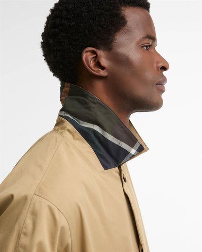 Barbour Lorden Mens Showerproof Mac - Trench | CHO | Designer Mens Coats & Jackets