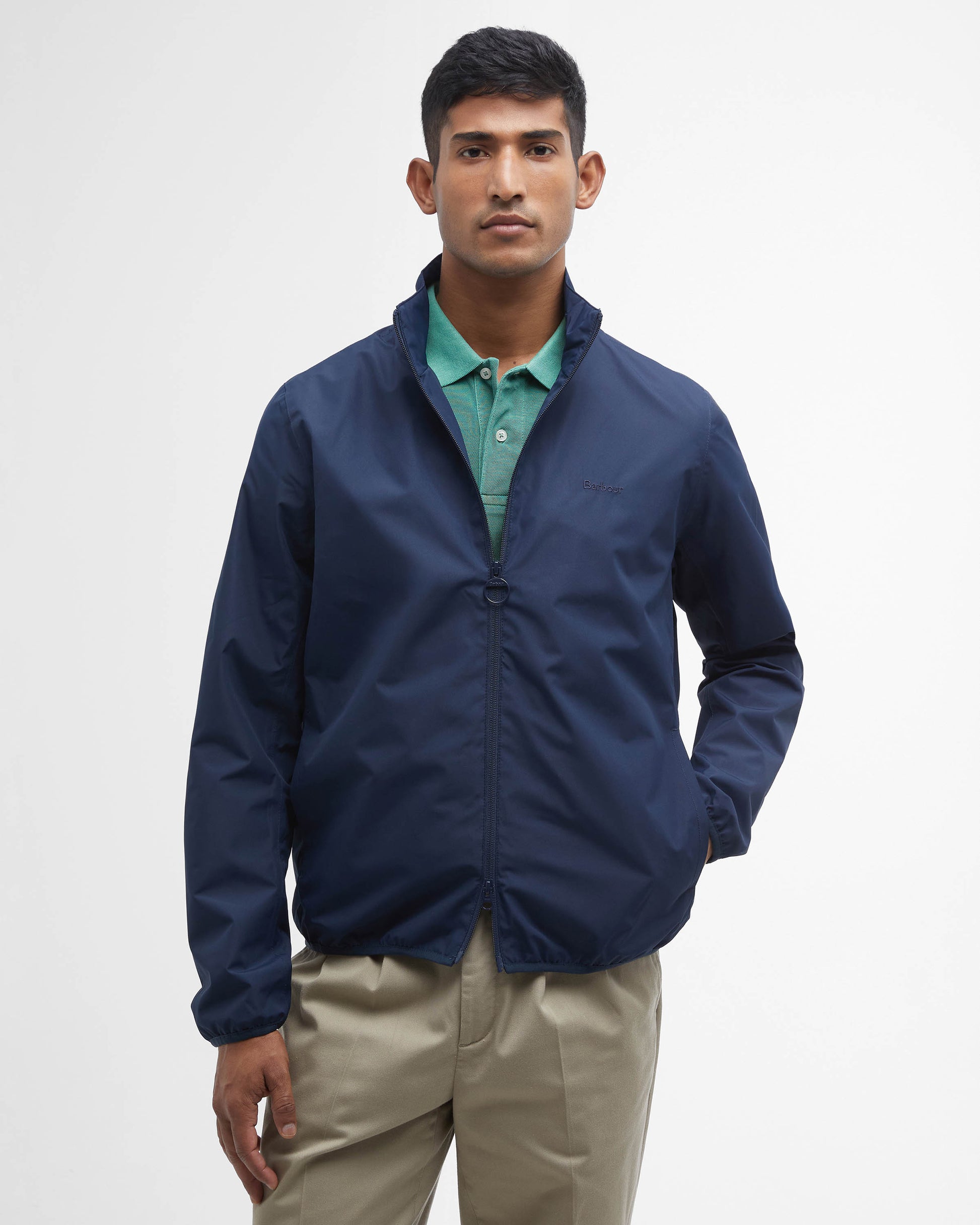 Barbour Korbel Mens Waterproof Jacket - Navy | CHO | Designer Mens Weatherproof Jackets