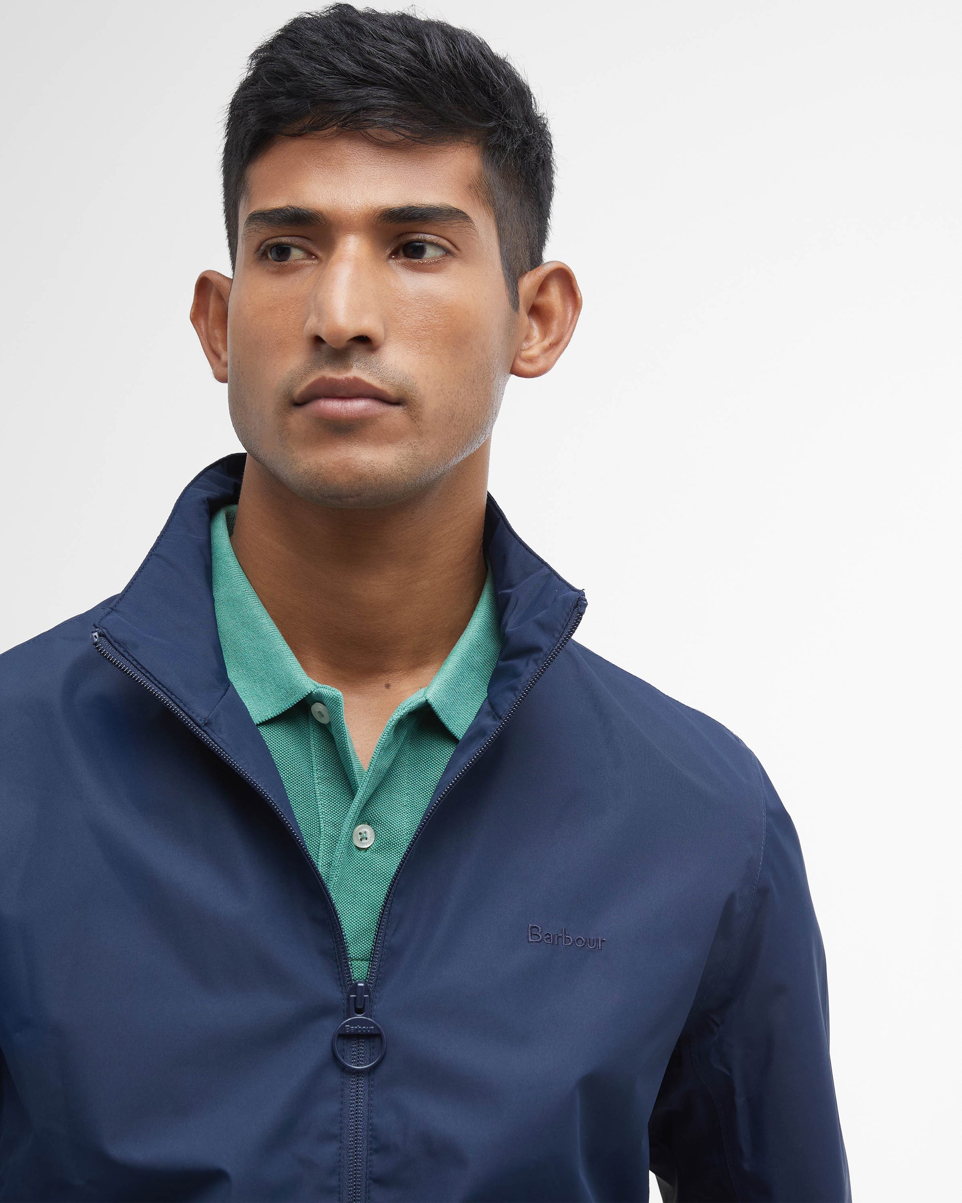 Barbour Korbel Mens Waterproof Jacket - Navy | CHO | Designer Mens Weatherproof Jackets