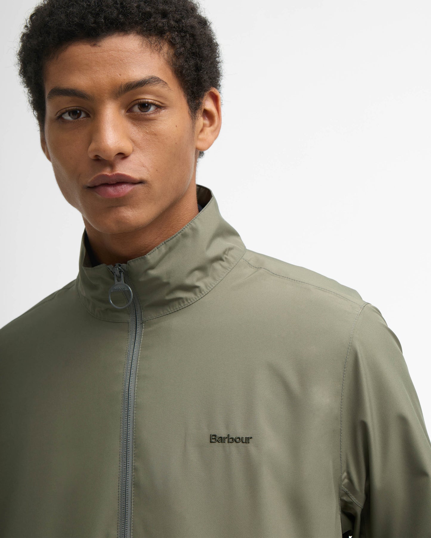Barbour Korbel Mens Waterproof Jacket - Dusty Olive | CHO | Designer Mens Weatherproof Jackets