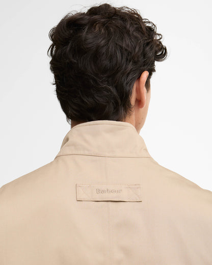 Barbour City Chelsea Mens Waterproof Jacket - Washed Stone/Highland Loch | CHO | Designer Mens Weatherproof Jackets