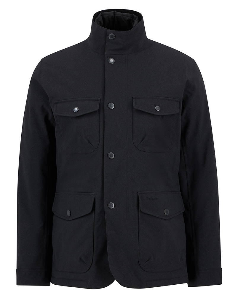 Barbour Winter Ogston Mens Waterproof Jacket - Black