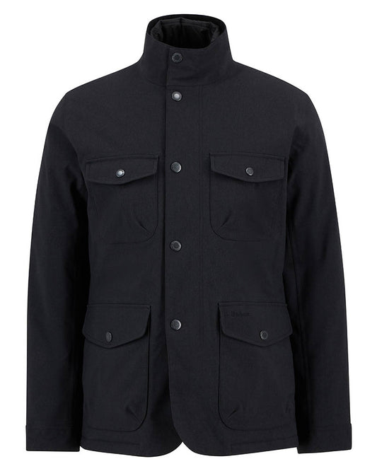 Barbour Winter Ogston Mens Waterproof Jacket - Black