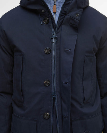 Barbour Winter Beaufort Mens Waterproof Parka - Navy