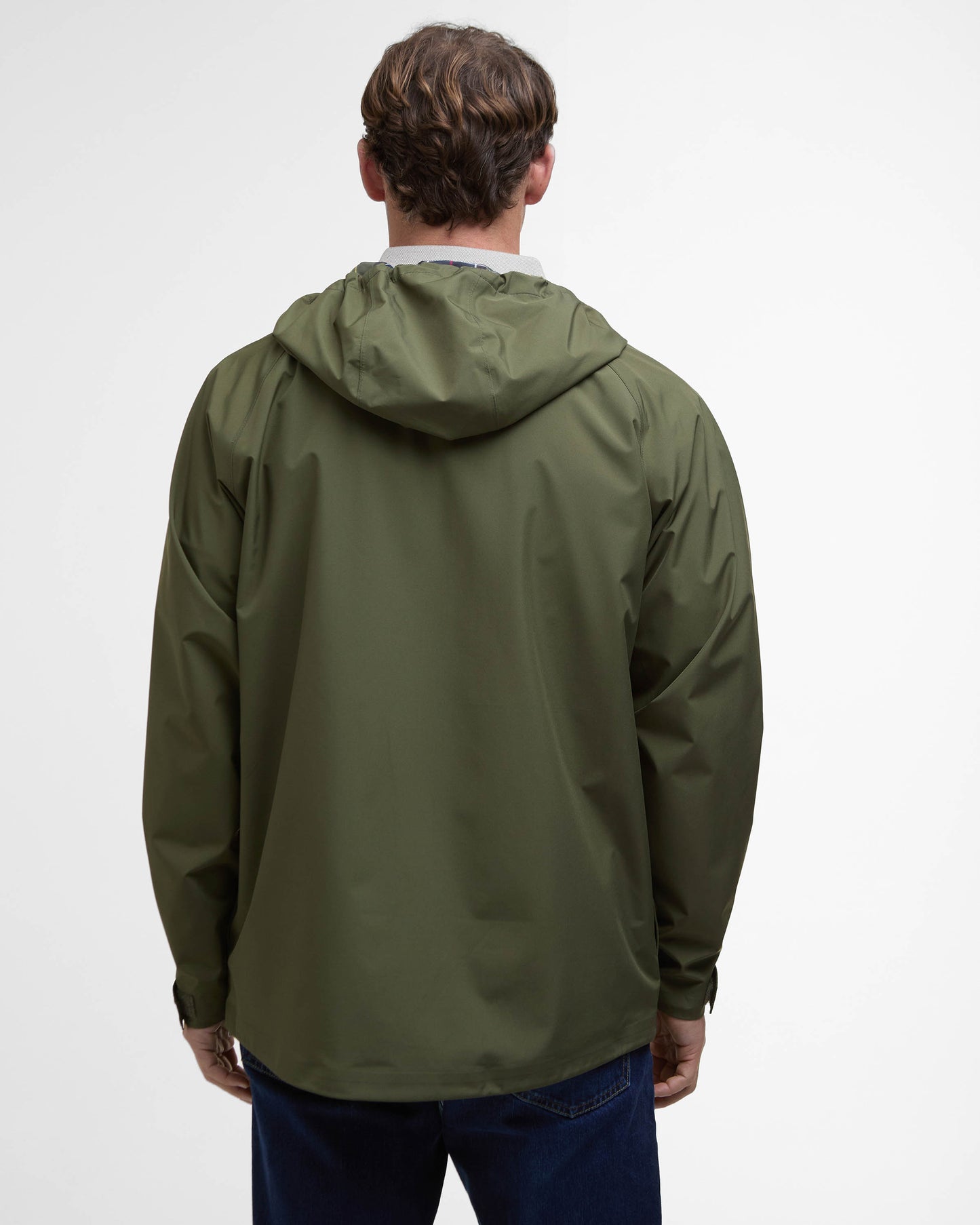 Barbour Trover Mens Waterproof Jacket - Fern | CHO | Designer Mens Weatherproof Jackets