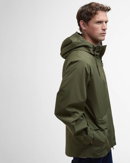 Barbour Trover Mens Waterproof Jacket - Fern | CHO | Designer Mens Weatherproof Jackets