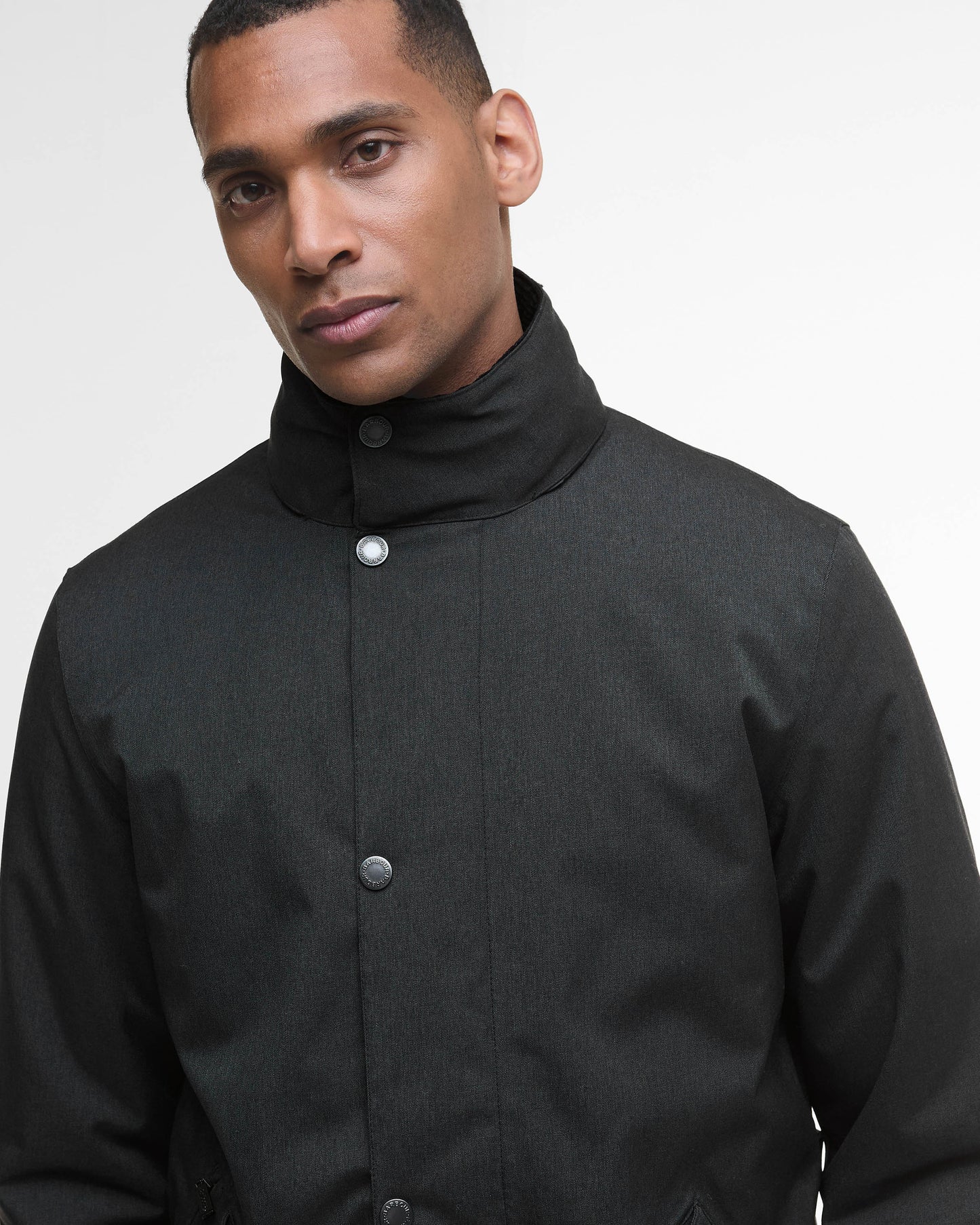 Barbour Winter Powell Mens Waterproof Jacket - Black
