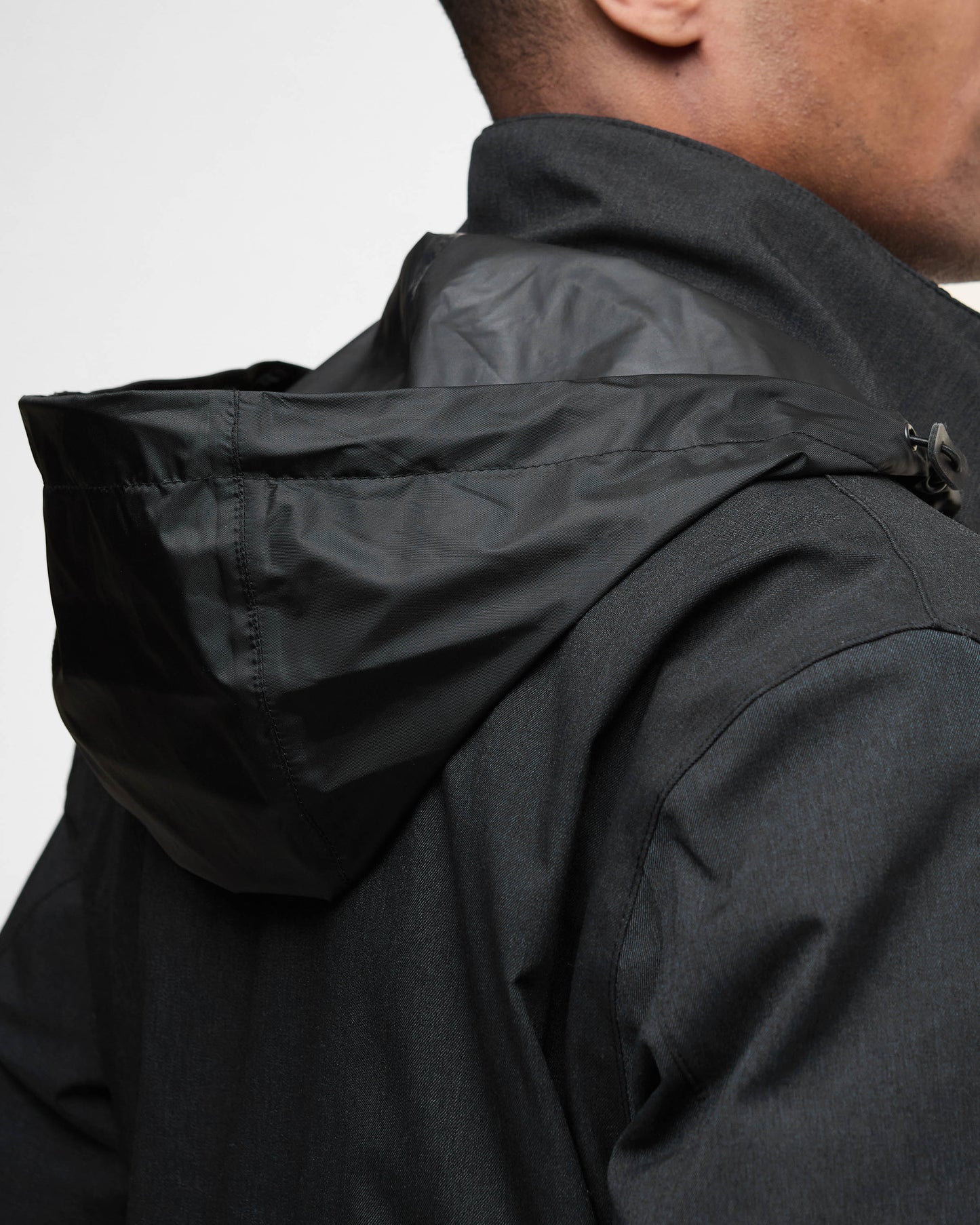 Barbour Winter Powell Mens Waterproof Jacket - Black