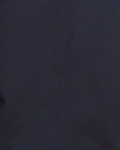 Barbour Hooded Lorden Mens Waterproof Mac - Navy