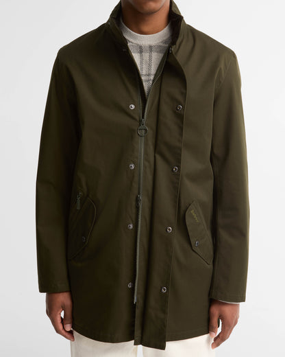 Barbour Chelsea Mens Waterproof Jacket - Sage/Classic | CHO | Designer Mens Coats & Jackets