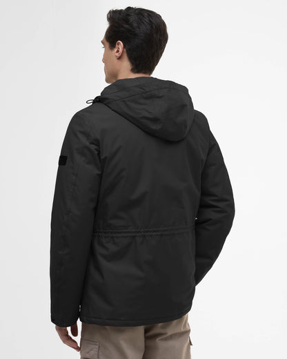Barbour International Endley Mens Waterproof Jacket - Black | CHO | Designer Mens Waterproof Jackets