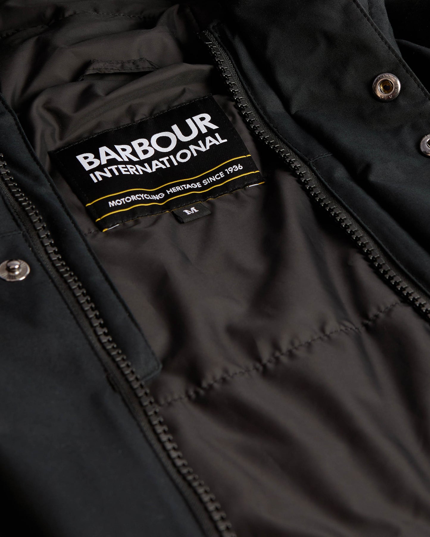Barbour International Endley Mens Waterproof Jacket - Black | CHO | Designer Mens Waterproof Jackets