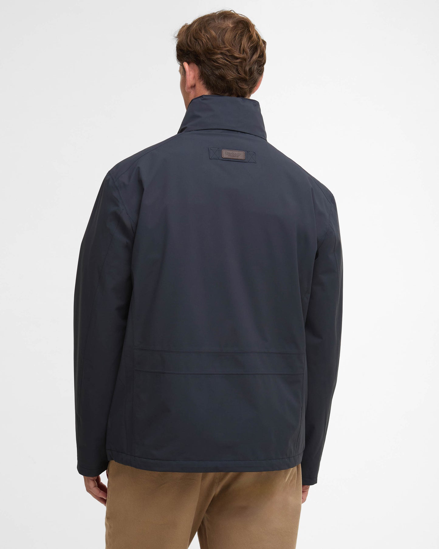 Barbour Sander Mens Waterproof Jacket - Navy | CHO | Designer Mens Weatherproof Jackets
