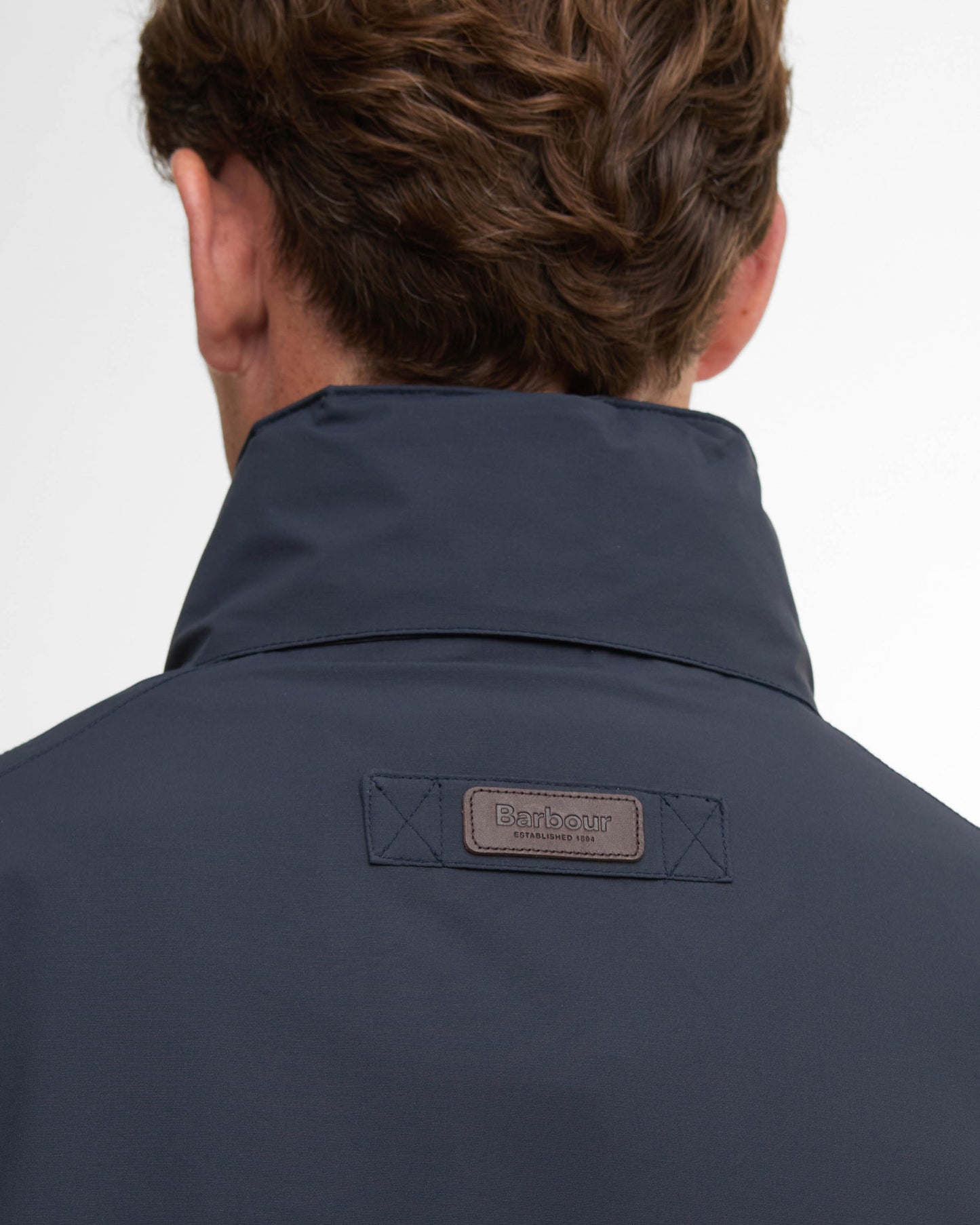 Barbour Sander Mens Waterproof Jacket - Navy | CHO | Designer Mens Weatherproof Jackets