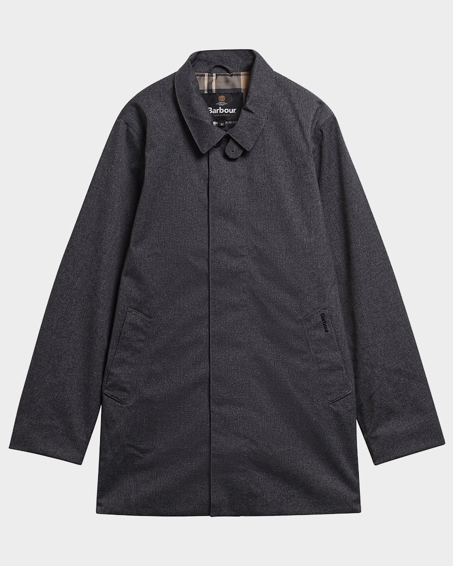 Barbour Alnwick Mens Waterproof Mac - Navy | CHO | Designer Mens Waterproof Jackets