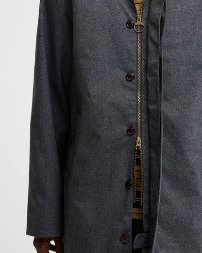 Barbour Alnwick Mens Waterproof Mac - Navy | CHO | Designer Mens Waterproof Jackets