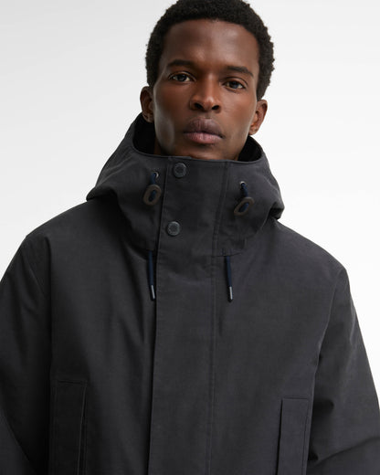 Barbour Northfield Mens Winter Waterproof Parka - Dark Navy | CHO | Designer Mens Parkas