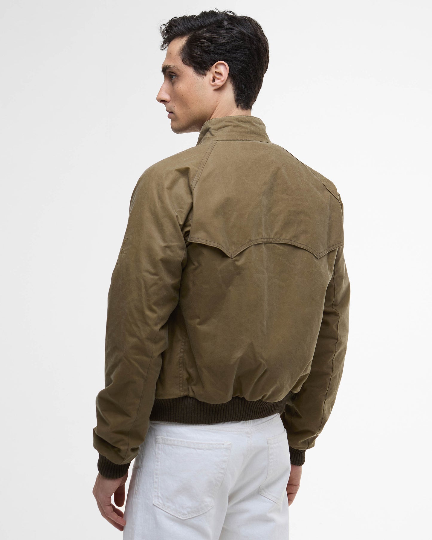 Barbour International Merchant Mens Wax Jacket - Sand