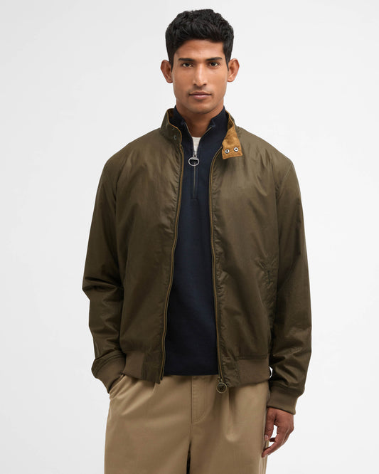 Barbour Lightweight Royston Waxed Cotton Jacket - Beech