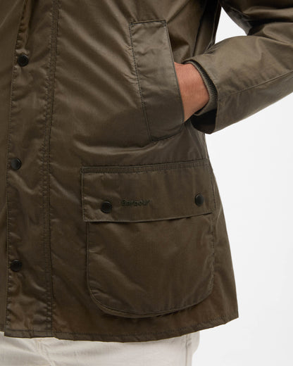 Barbour Lightweight Ashby Mens Jacket - Olive | CHO | Designer Mens Wax Jackets