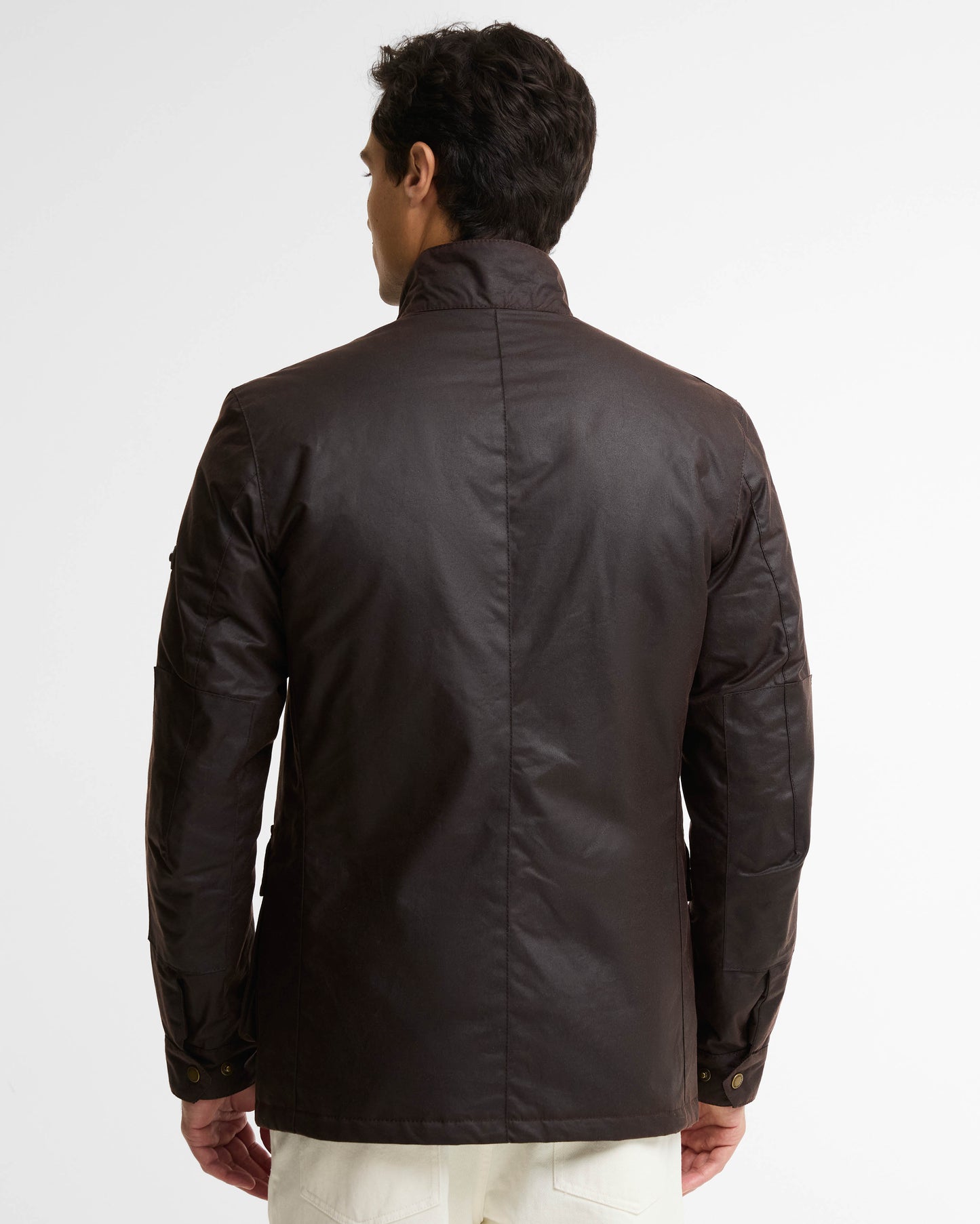 Barbour International Tourer Duke Mens Wax Jacket - Black Oak
