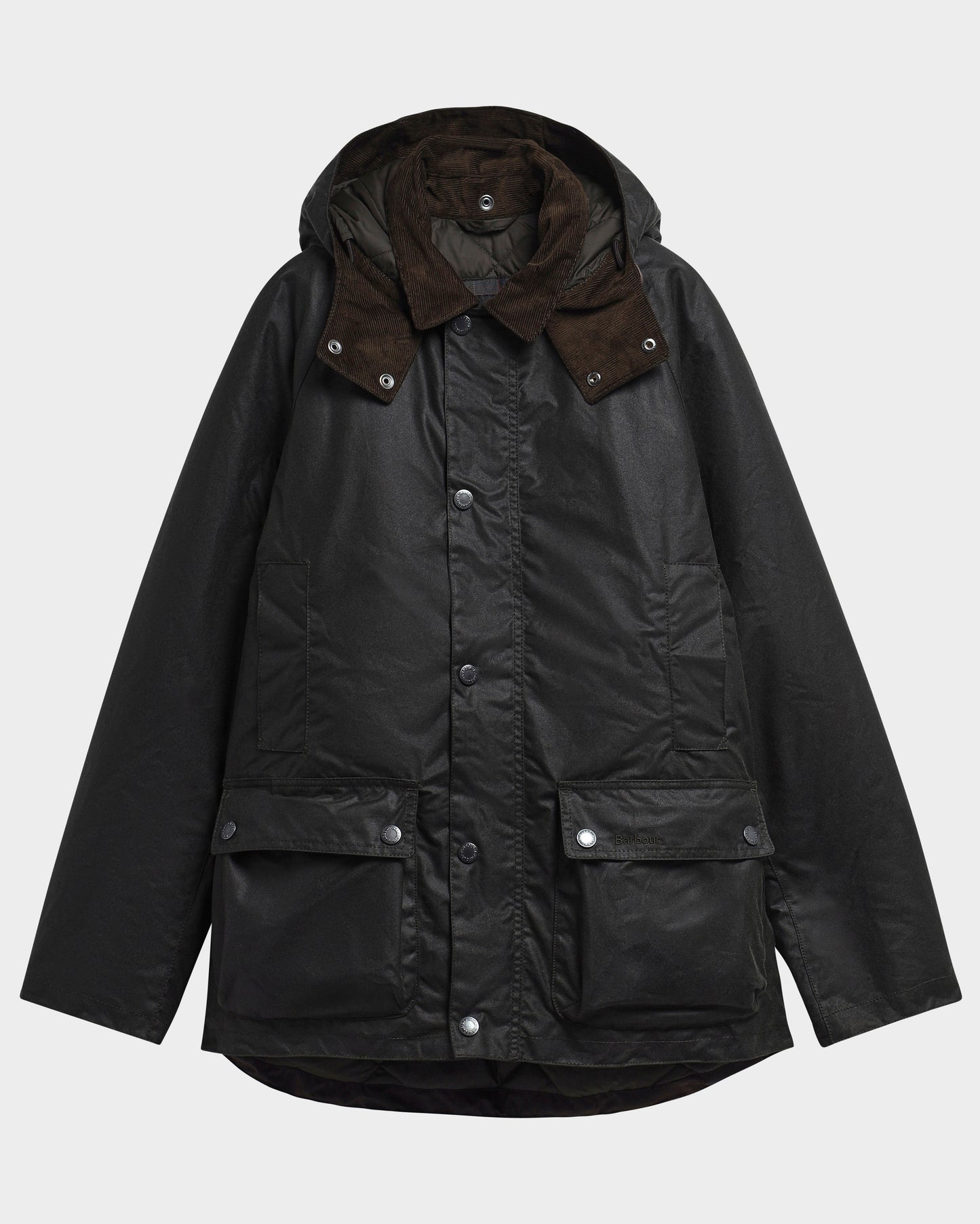 Barbour Modern Beaufort Mens Wax Jacket - Sage/Shadow Classic | CHO | Designer Mens Wax Jackets
