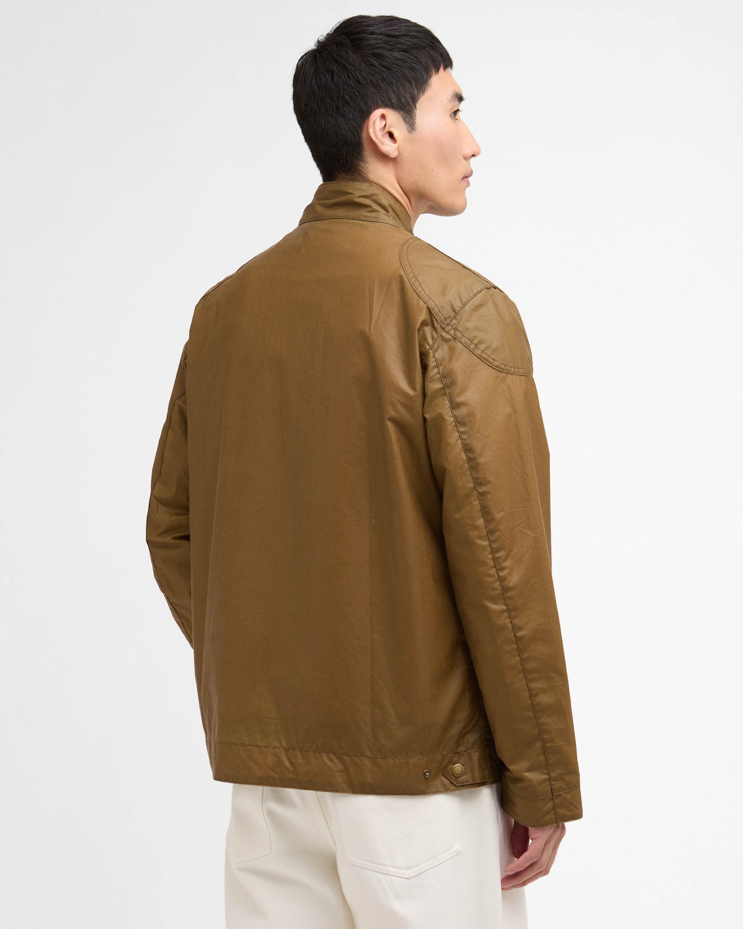 Barbour International Merton Mens Wax Jacket - Sand