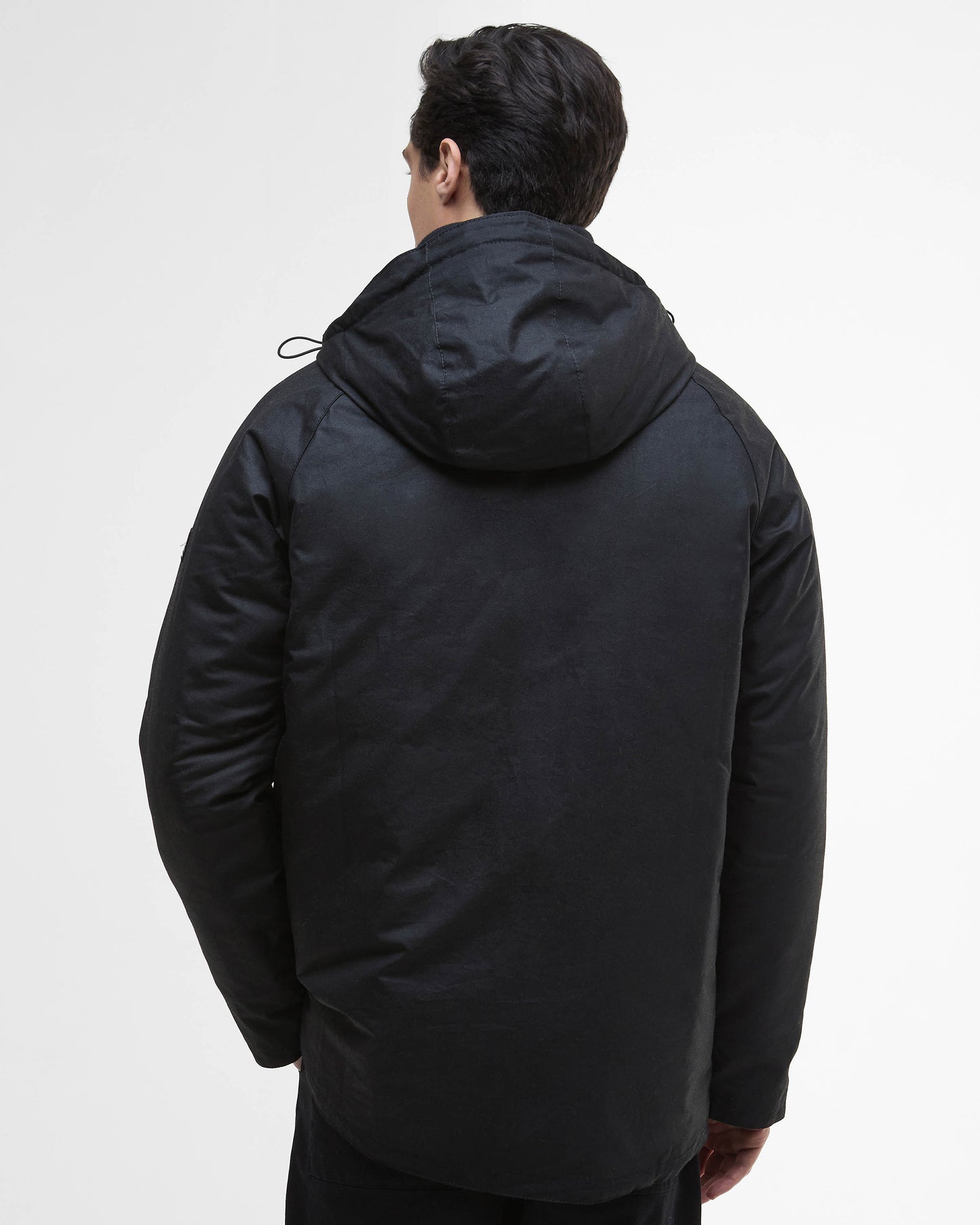 Barbour International Oakdale Mens Wax Jacket - Black