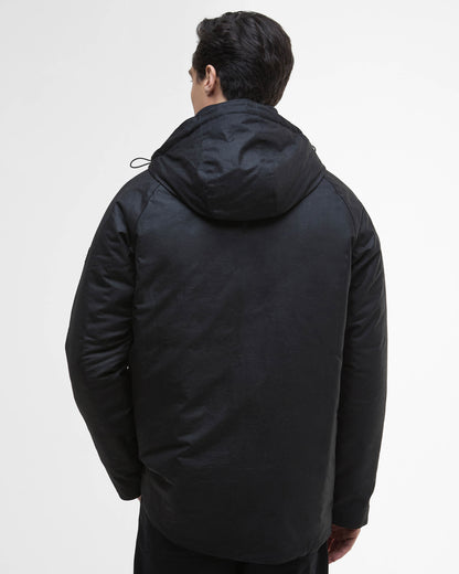 Barbour International Oakdale Mens Wax Jacket - Black