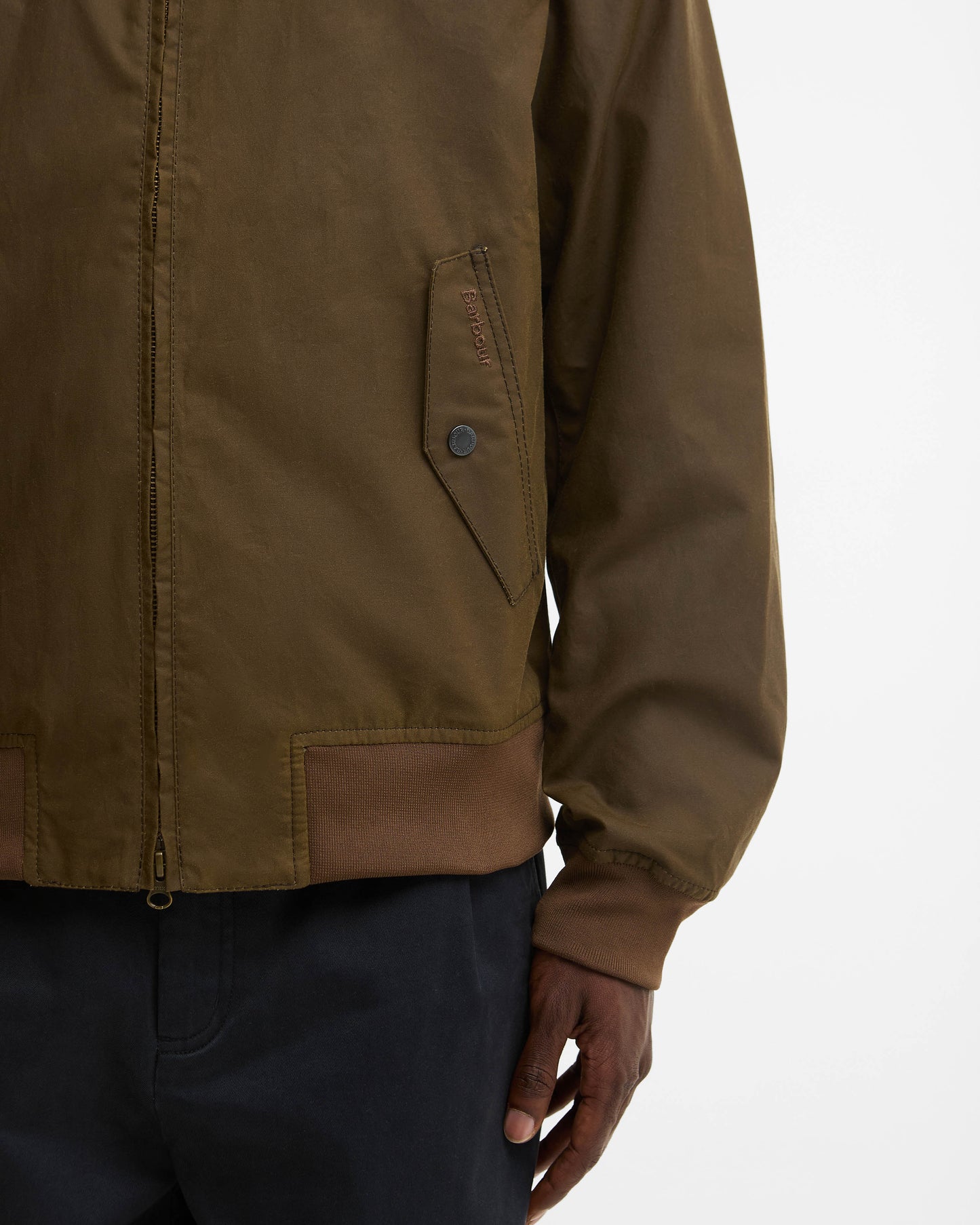 Barbour Chelsea Mens Wax Jacket - Brown | CHO | Designer Mens Wax Jackets