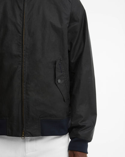 Barbour Chelsea Mens Wax Jacket - Navy