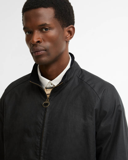Barbour Chelsea Mens Wax Jacket - Navy