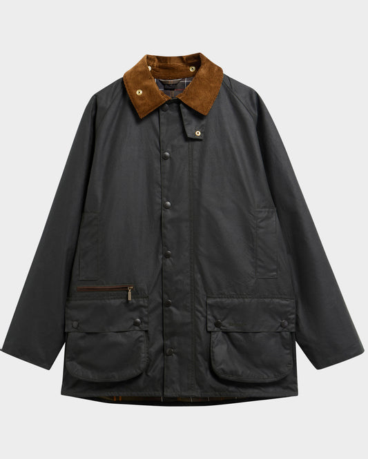 Barbour Icons Beaufort Mens Wax Jacket - Sage