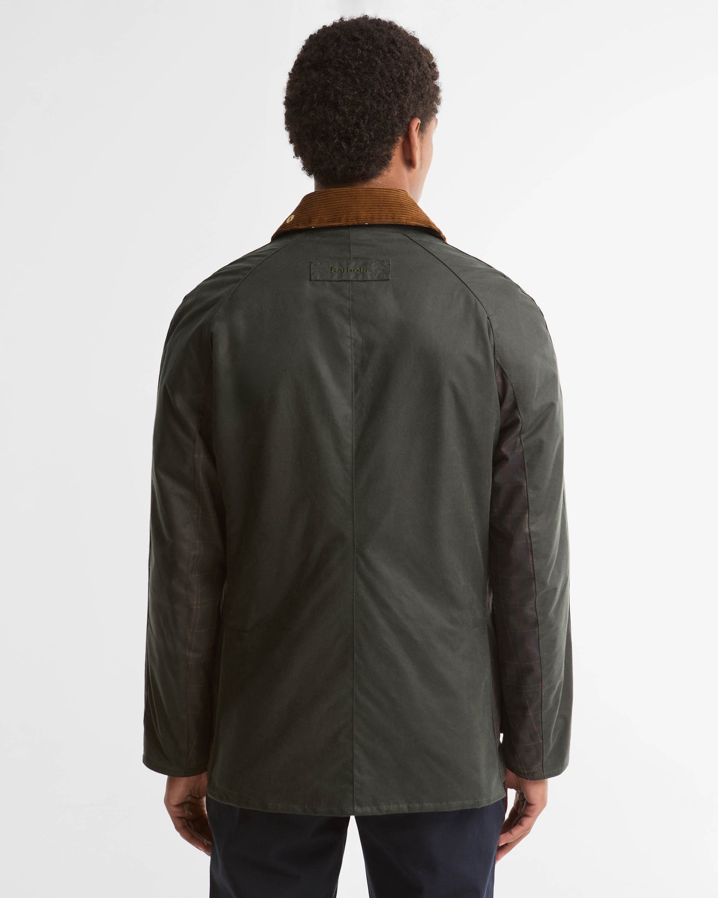 Barbour Icons Ashby Mens Wax Jacket - Sage | CHO | Designer Mens Wax Jackets