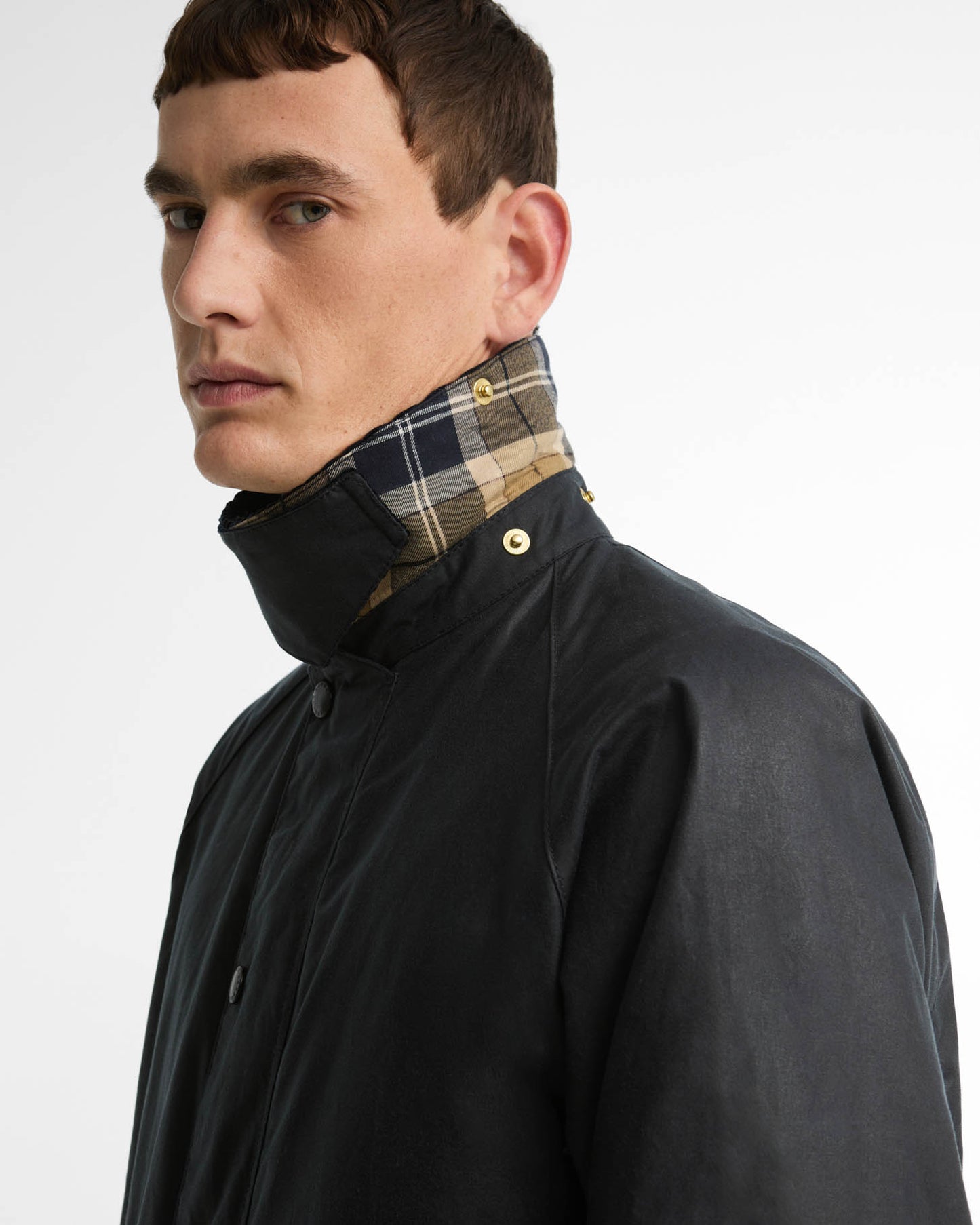 Barbour Icons Transport Mens Wax Jacket - Navy