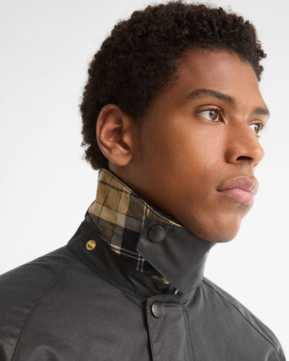 Barbour Icons Bedale Mens Wax Jacket - Navy