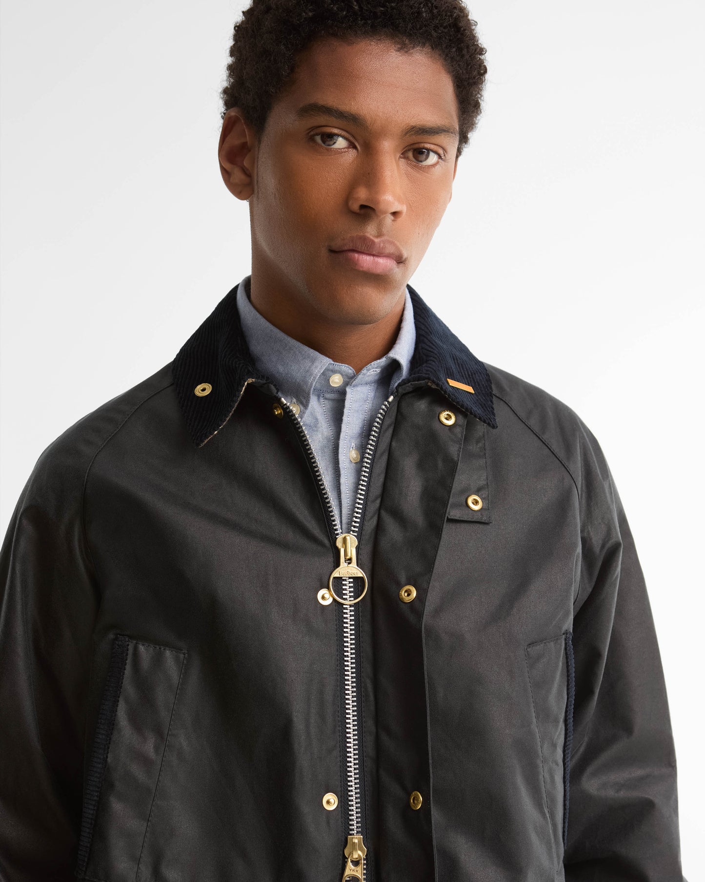 Barbour Icons Bedale Mens Wax Jacket - Navy