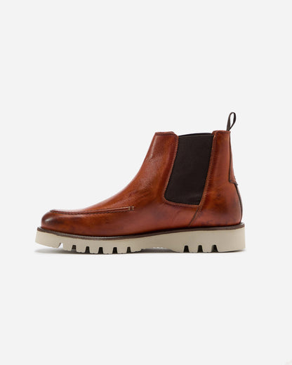 Oliver Sweeney Monsaraz Mens Hand-Finished Calf Leather Chelsea Boots - Tan