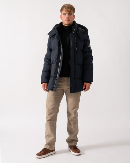 Moose Knuckles Everest 3Q Mens Puffer Jacket  - Navy 833