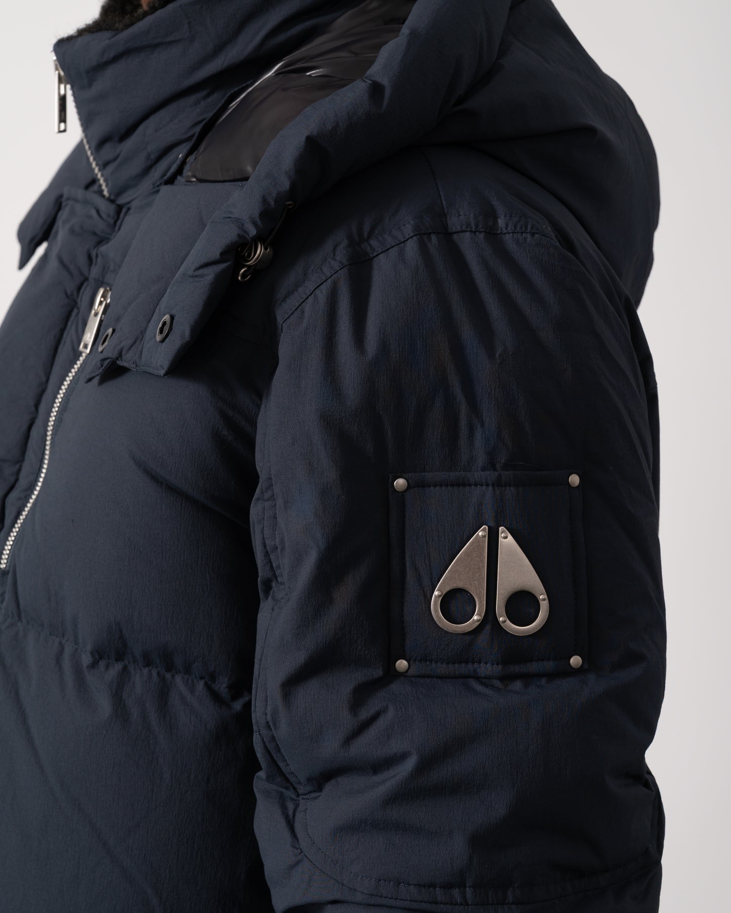 Moose Knuckles Everest 3Q Mens Puffer Jacket  - Navy 833