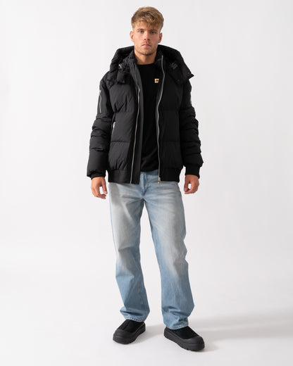 Moose Knuckles Mens Everest Bomber - Black 292