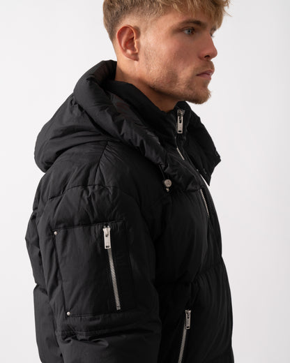Moose Knuckles Mens Everest Bomber - Black 292