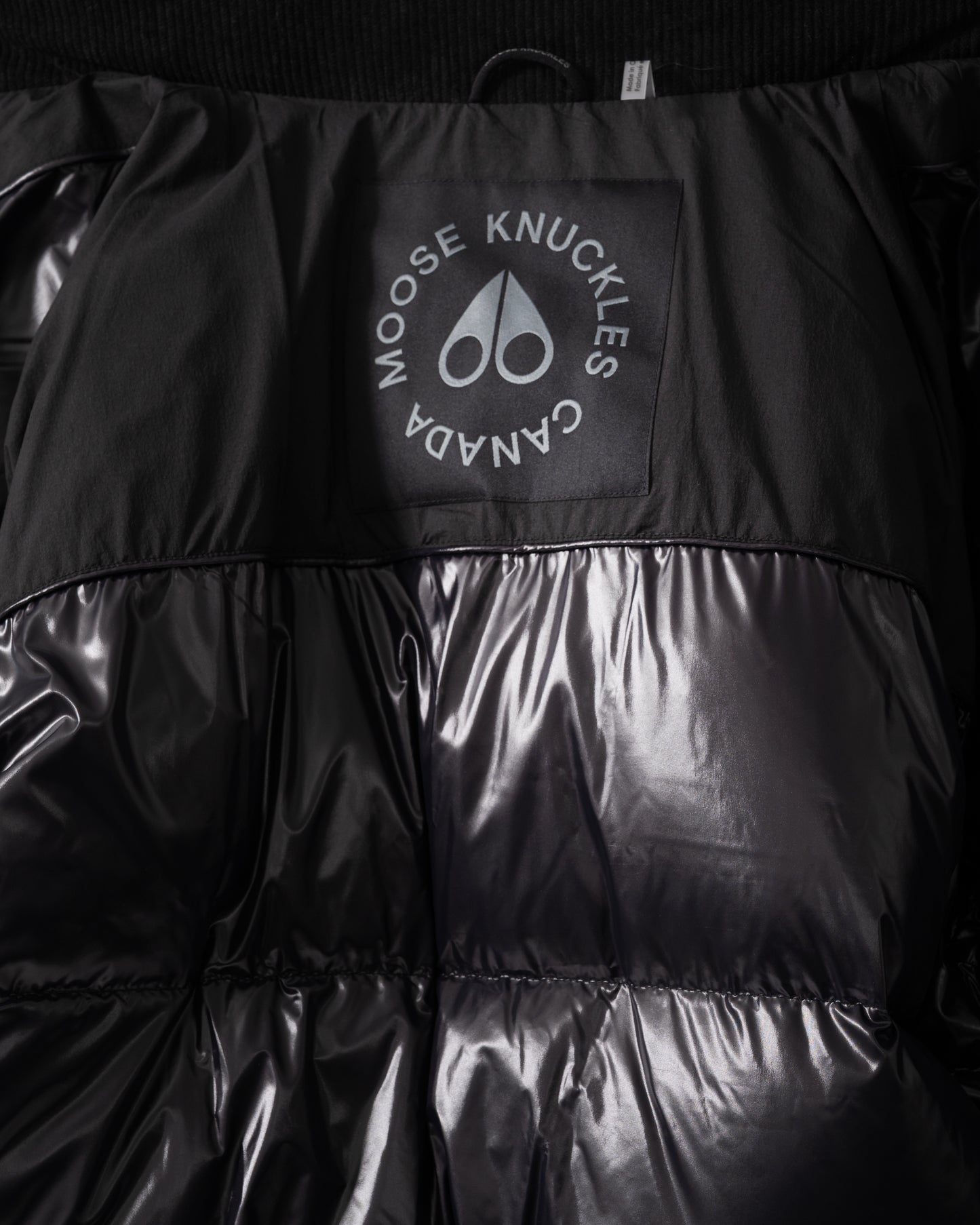 Moose Knuckles Mens Everest Bomber - Black 292