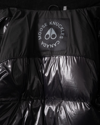 Moose Knuckles Mens Everest Bomber - Black 292